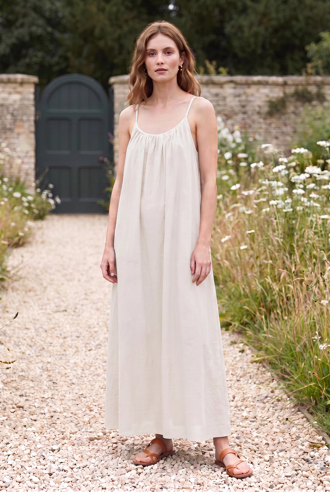 White dress front view